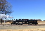 The SMS Restored 0-6-0 9 steam locomotive 